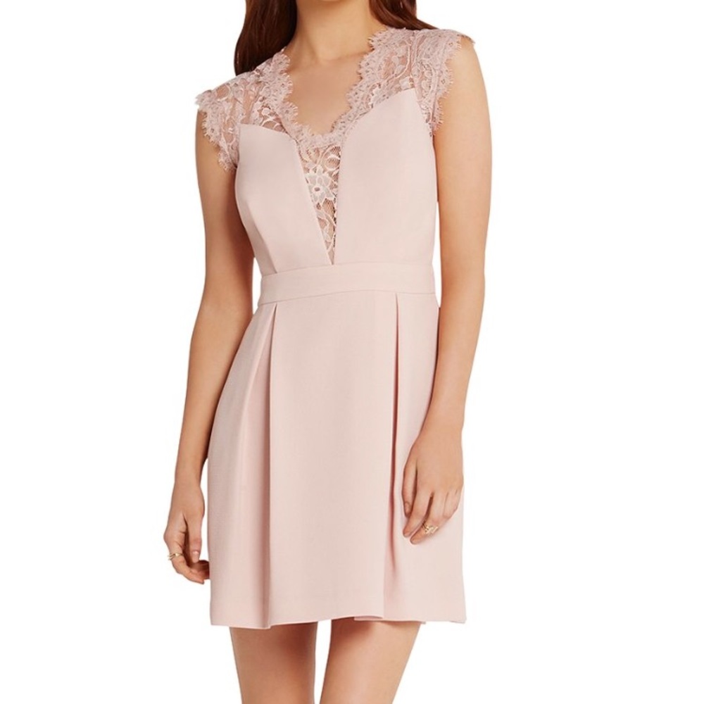 Bcbg generation blush dress